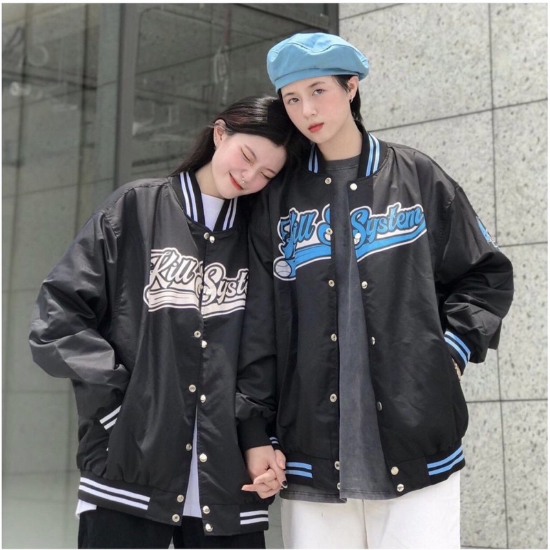 [RẺ VÔ ĐỊCH] Áo Khoác Bomber Bóng Chày Kill/SUMMERSWEATER Unisex Siêu Hot