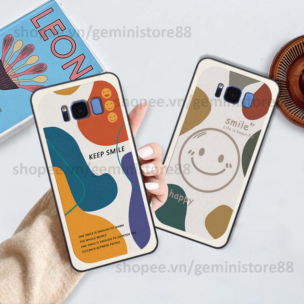 Ốp Samsung S8 / S8 Plus / S8+ in hình cô gái be happy trẻ trung cá tính năng động