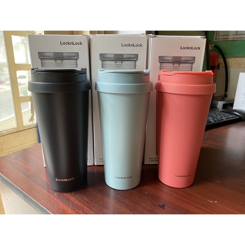 LY GIỮ NHIỆT NEW CLIP TUMBLER 540ML - LHC4279 LOGO LOCKNLOCK