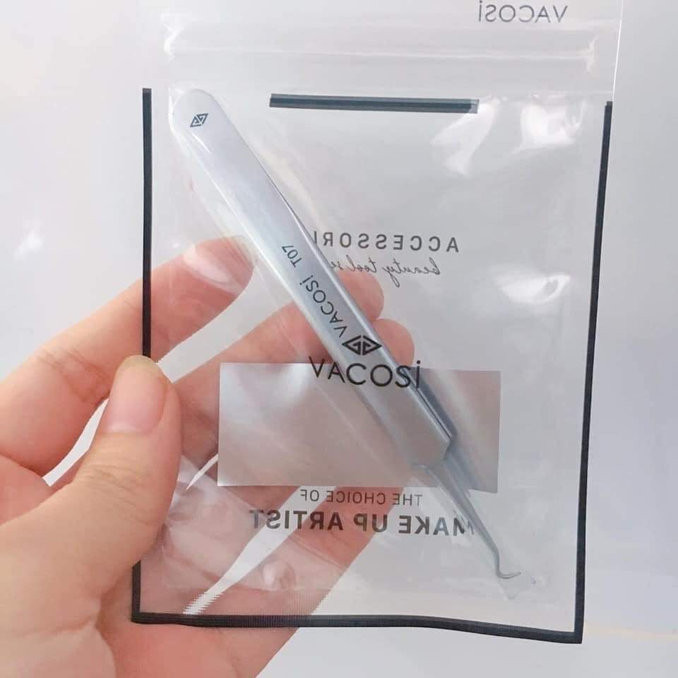 (T07) Nhíp gắp mụn đầu đen Vacosi