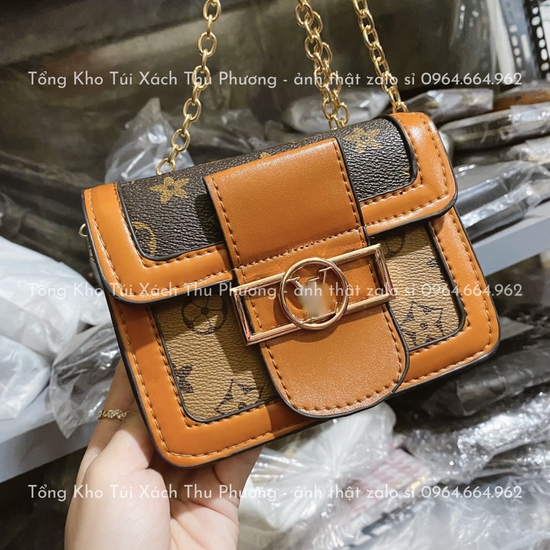 Túi mini eo vì đeo chéo nữ đẹp đi chơi cao cấp thời trang dễ thương giá rẻ size 16 (kèm ảnh thật - video của shop)