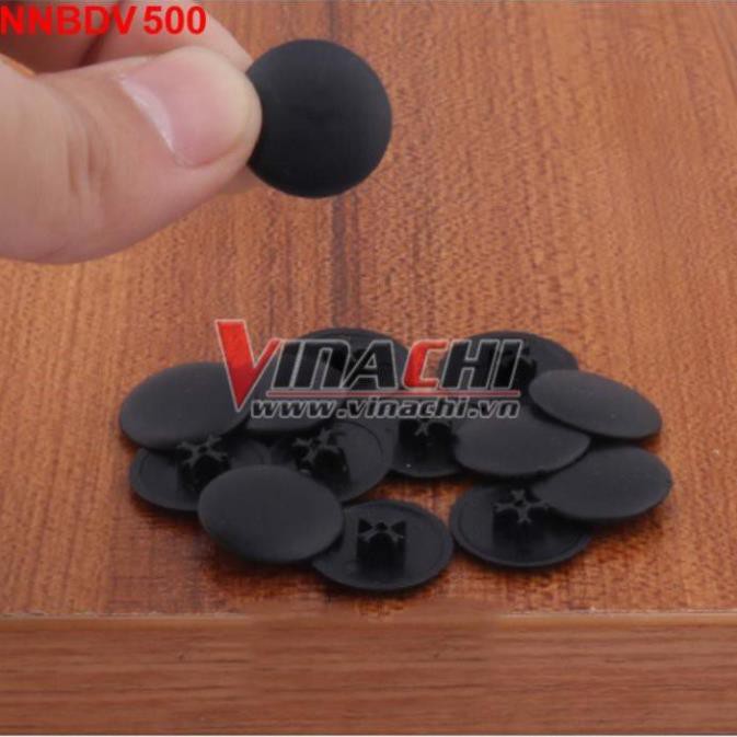 Nút Nhựa Bịt Đầu Vít Ốc Liên Kết Cam (Túi 500 Cái)