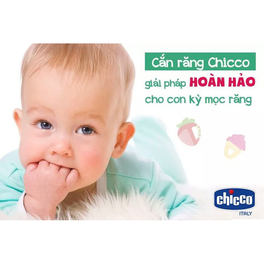 Chicco Cắn răng hình quả dâu