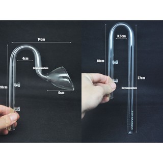 In out thủy tinh cho máy lọc hồ cá cảnh, thủy sinh