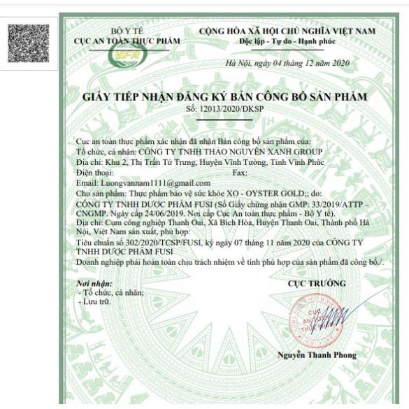 Viên uống tăng cường sinh lý XO OYSTER GOLD thành phần hàu biển dâm dương hoắc nhân sâm, an toàn hiệu quả XMARVEL