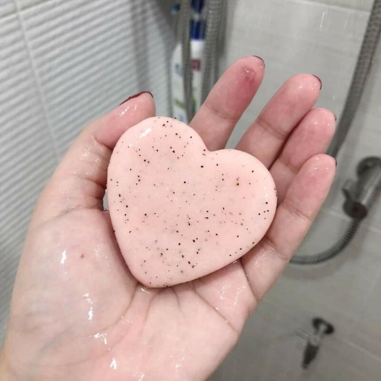 Xà Phòng Soap Nami Aura Butt Gluta - Collagen Scrub Thái Lan giảm thâm mông , nách , mụn siêu trắng [che ten san pham]