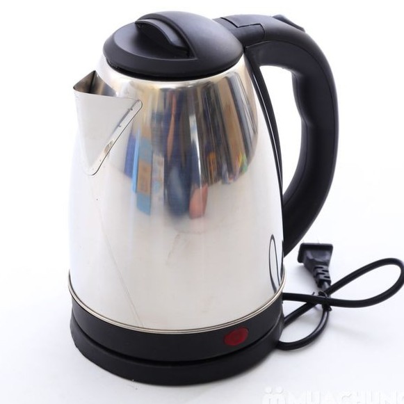 Ấm siêu tốc inox đun nước sôi 1.8L Electric Kettle cắm điện tự ngắt, bình đun nấu nước nóng siêu tốc pha sữa, trà cà phê