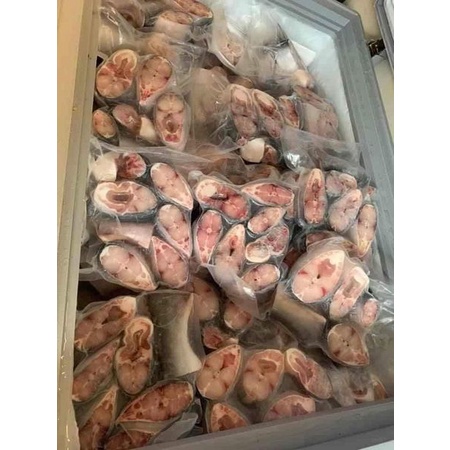 (CỰC RẺ) cá basa cắt khúc nạc ngon túi 1kg