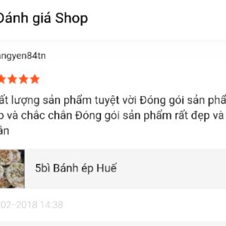 Bánh ép Thuận An 100 cái