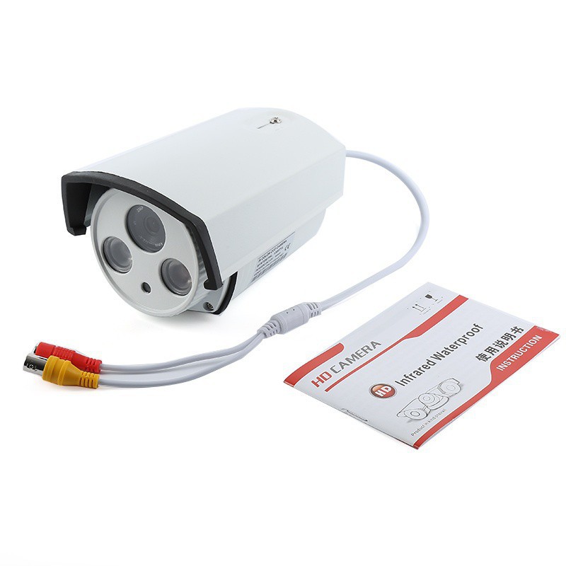 Camera An Ninh Chống Nước Hd 1200Tvl Cctv 1 / 4 Cmos Với Tầm Nhìn Ban Đêm Tốt