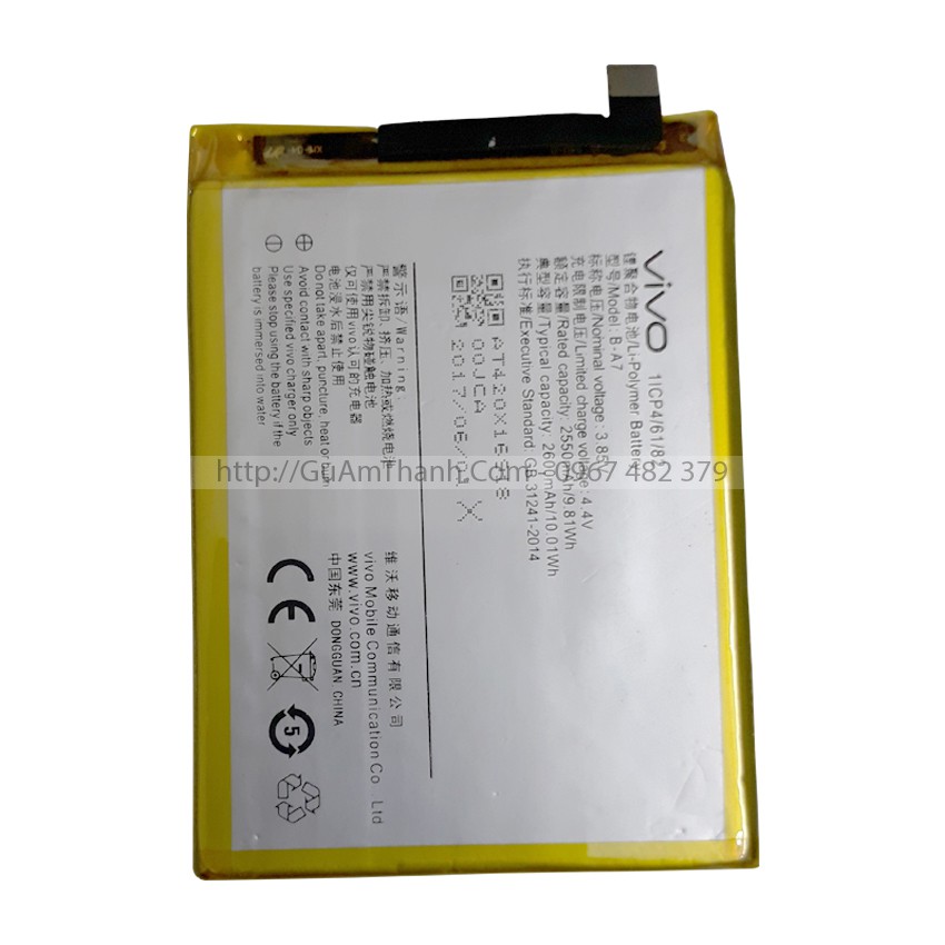 Linh kiện Pin Sạc Xiaomi, Vivo, Huawei, Meizu, Motorola Zin chính hãng - 7