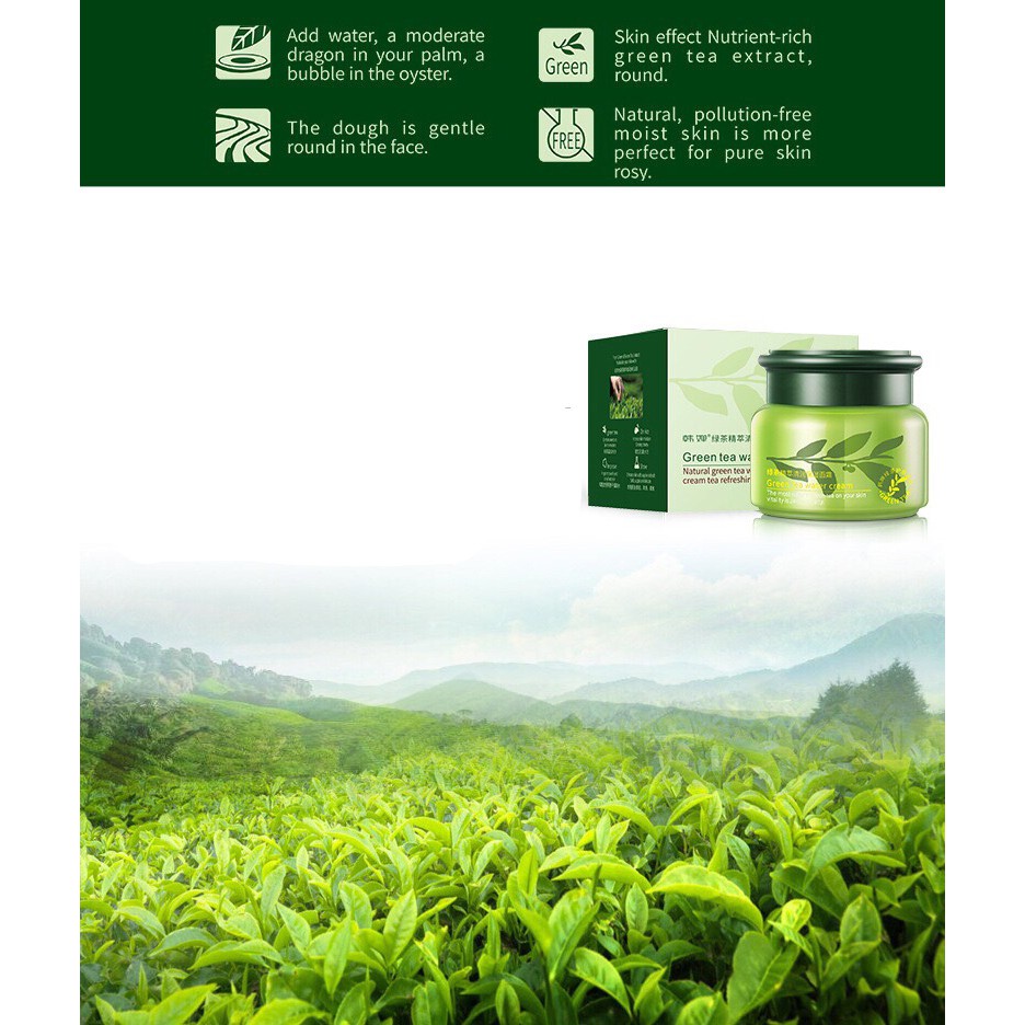Kem dưỡng ẩm dưỡng trắng da cấp ẩm nước chuyên sâu trà xanh nội địa Trung | BigBuy360 - bigbuy360.vn