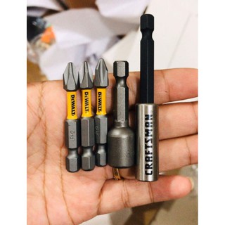 Mũn bắn vít bán combo có đầu tôn và đầu nối vít