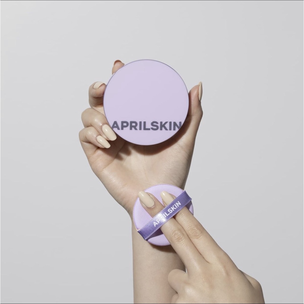 Phấn nước Aprilskin Ultra Slim Cushion Hàn Quốc 15g tặng kèm lõi NPP Tido88