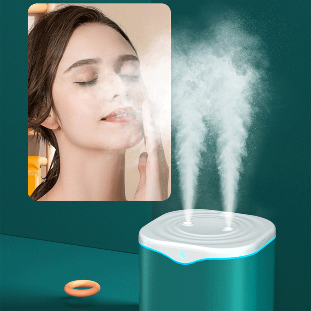 Máy Phun Sương Tạo Độ Ẩm Không Khí Dung Tích Lớn 2L Có Đèn Ngủ Tiện Dụng máy khuếch tán hương thơm