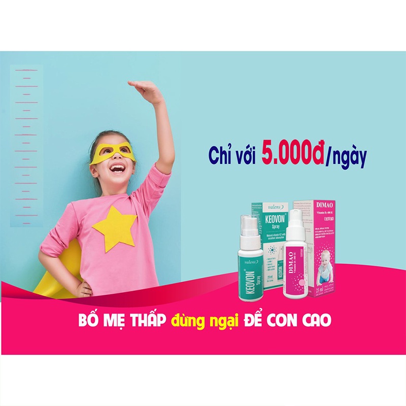 Vitamin d3 k2 mk7 tăng chiều cao cho trẻ sơ sinh, dạng xịt, hàng chính hãng date xa