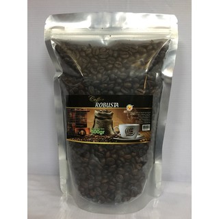 Cafe  hạt ROBUSTA Quân Đạt 500gr