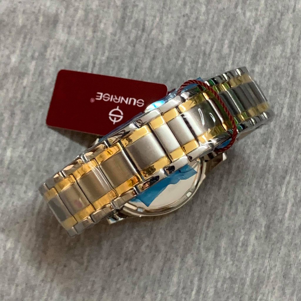 Đồng hồ Sunrise Nam chính hãng Nhật Bản DM759SWA.SG.T kính saphire chống trầy - bảo