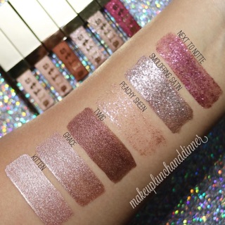 [Tách Set - Minisize] Set Nhũ Mắt Stila Mini Glitter & Glow Liquid Shadow -kitten,grace,twig, peachy sheen,next to notte
