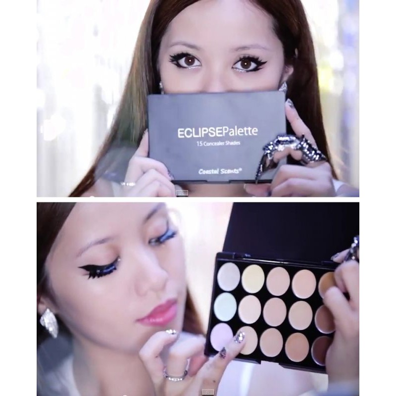 BẢNG CHE KHUYẾT ĐIỂM COASTAL SCENTS ECLIPSE PALETTE CHÍNH HÃNG - 4985