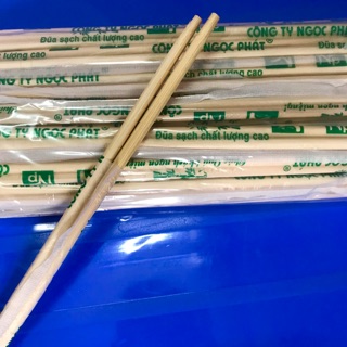 ĐŨA DÙNG 1 LẦN 🔺 FREESHIP🔺 Đũa Tre, Đũa Chất Lượng Giá Rẻ - 40 Đôi.
