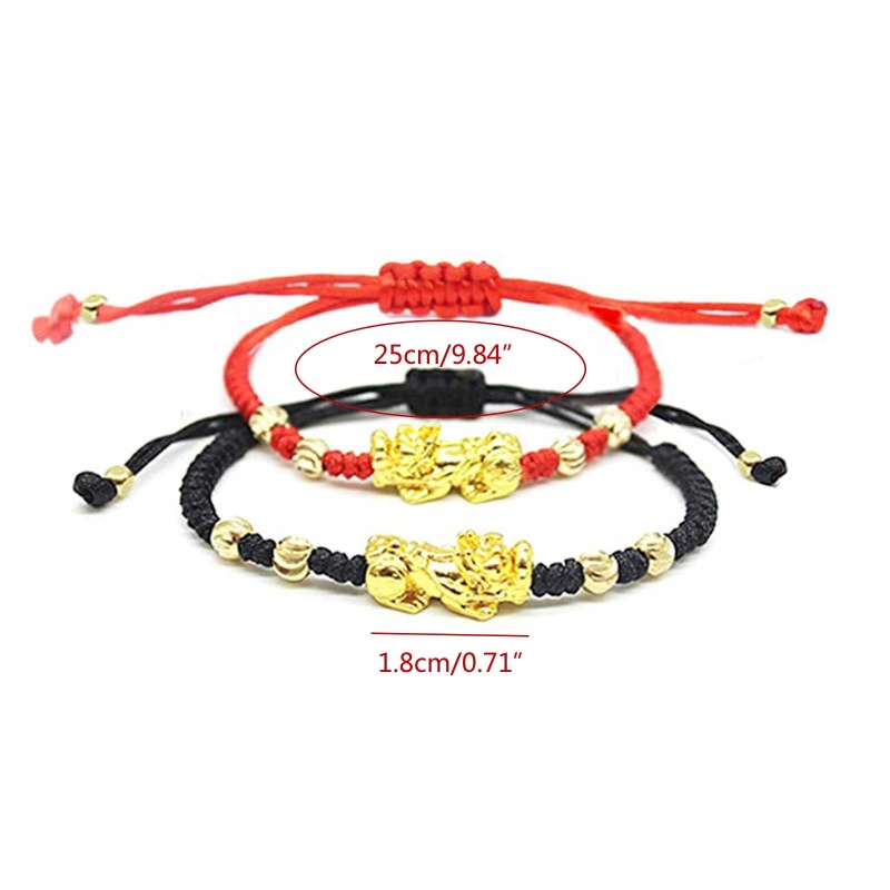 ✿ Set 2 Vòng Tay Bện Dây May Mắn Thời Trang Cho Cặp Đôi