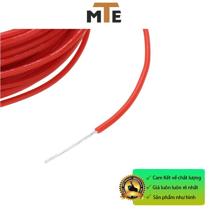 Dây điện lõi đồng mạ thiếc 30AWG - 1 cuộn 5m