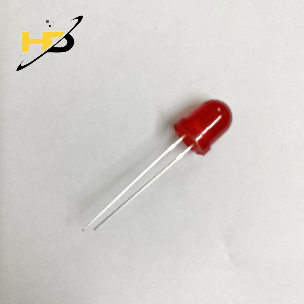 Led 8mm 2 Chân Siêu Sáng Các Màu Xanh Lá, Đỏ, Vàng