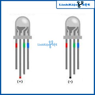 Led RGB Đục - Ø5mm