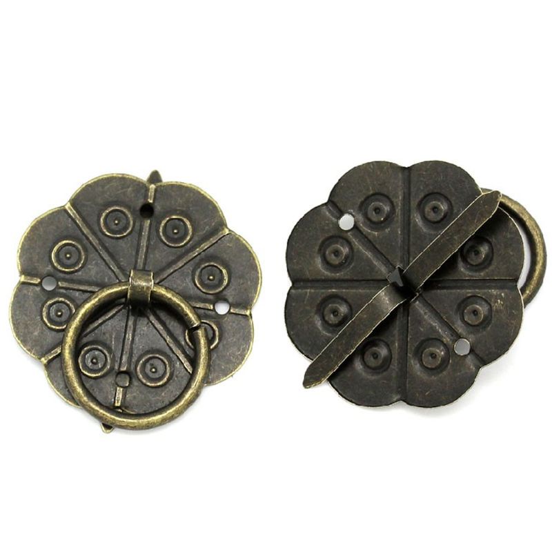Set 10 Tay Nắm Ngăn Kéo Tủ Mini Phong Cách Vintage Sáng Tạo