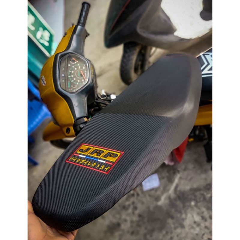 Da Yên Thái JRP 3D Chấm bi Thêu chữ dành cho xe máy Sirius Exciter Winner Wave Dream Satria Raider