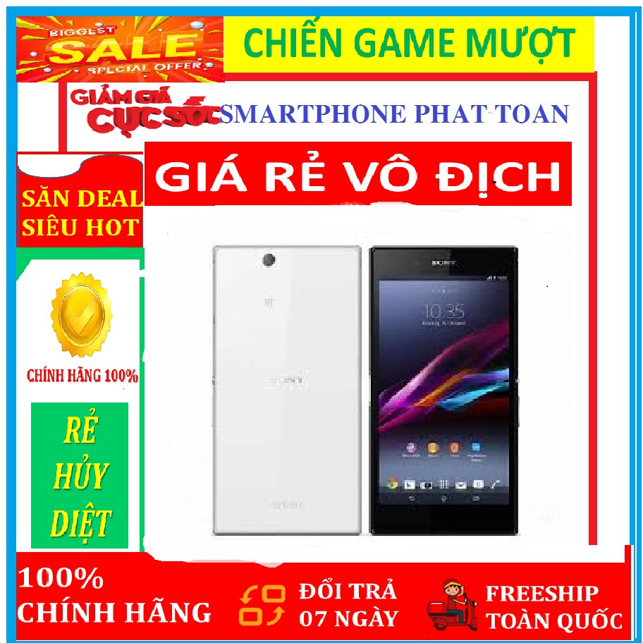 Điện thoại Sony Xperia Z Ultra - Màn hình To 6.4 - Đủ Màu