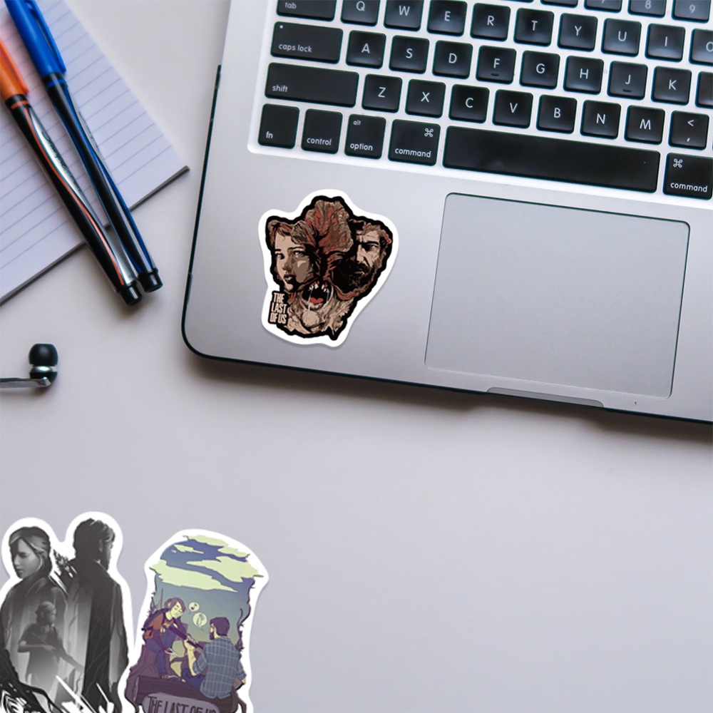 Bộ 50 Miếng Dán Hình Nhân Vật Game The Last of Us Chống Thấm Nước Trang Trí Vali / Điện Thoại / Ván Trượt