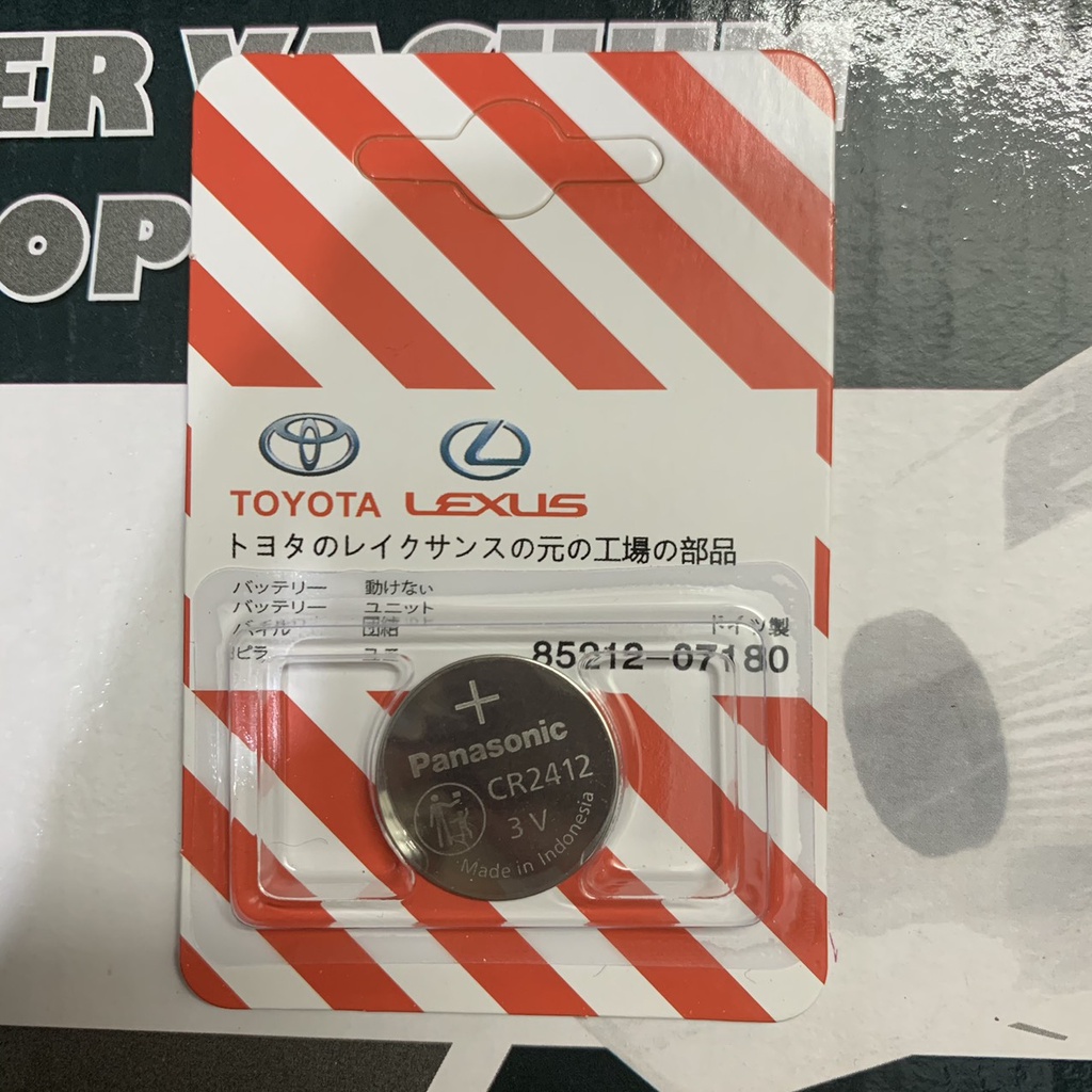 Pin Cúc Áo CR1620, CR2412, CR1632, CR2032, CR1616, CR2016 - Pin Chìa Khóa Xe Toyota Lexus
