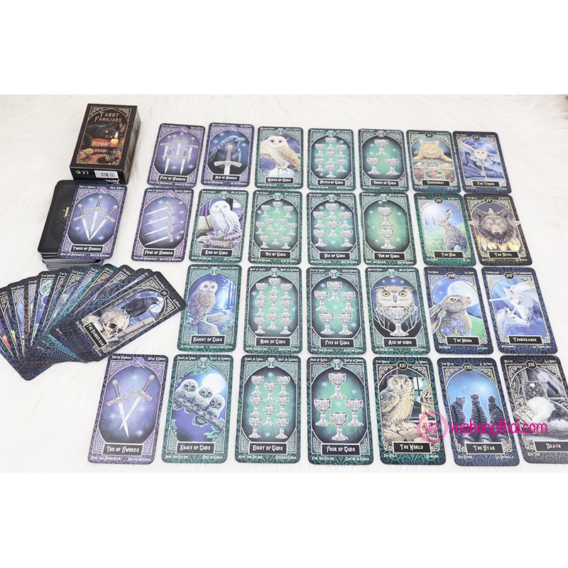 Bộ Bài Bói Tarot Familiars Cao Cấp