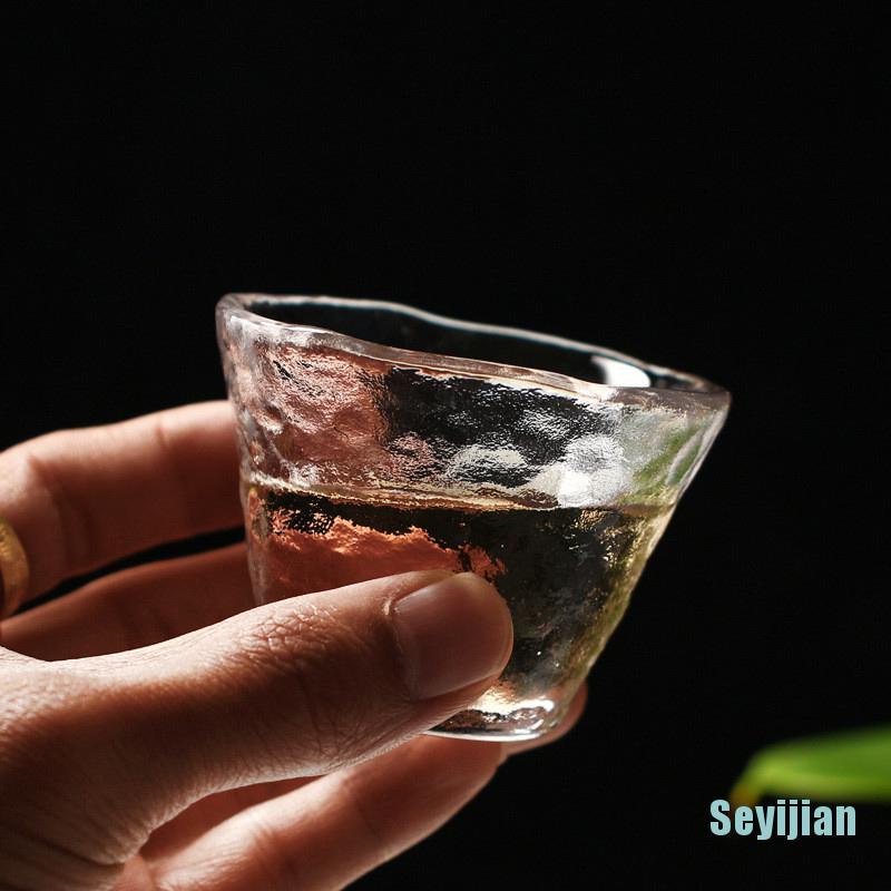[SEY] Ly Thủy Tinh Uống Trà Nhỏ Phong Cách Nhật Bản