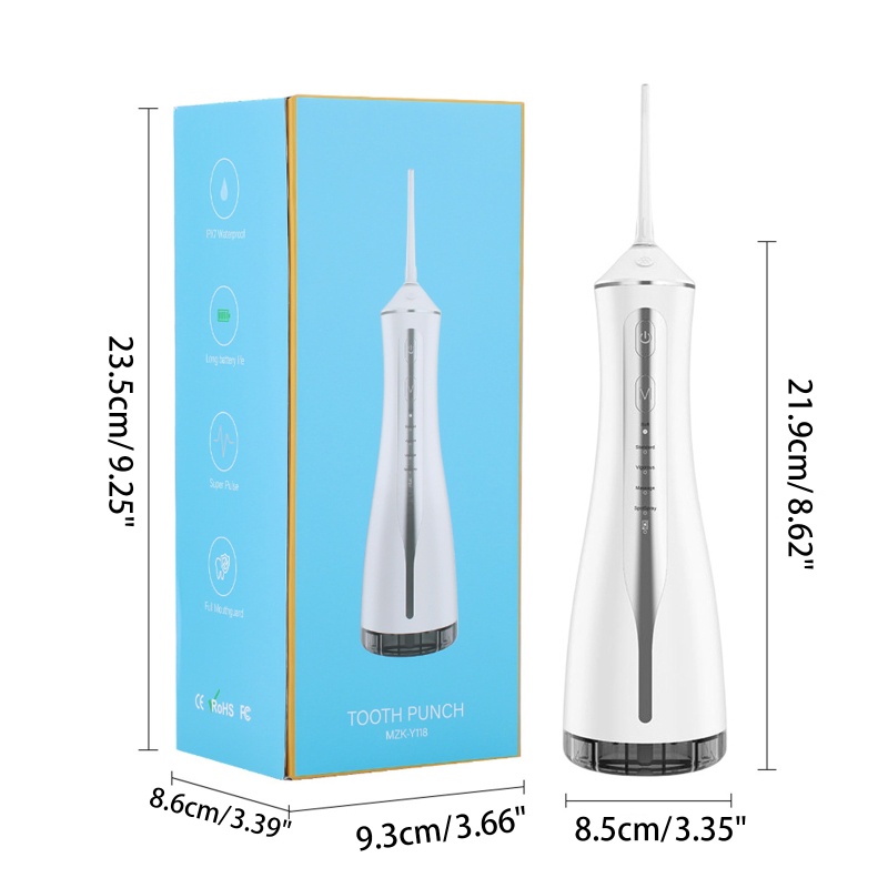 Máy Phun Nước Vệ Sinh Răng Miệng Không Dây Tiện Dụng Khi Đi Du Lịch