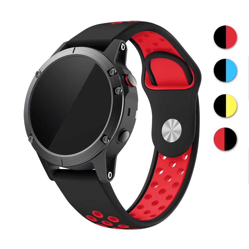 Dây đeo silicone 22mm tháo gỡ nhanh cho đồng hồ thông minh Garmin Fenix 5/5Plus/935/945/Quatix5/Approach S60