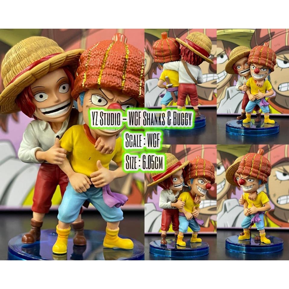 Mô hình One Piece Yz Studio - Shanks & Buggy kid
