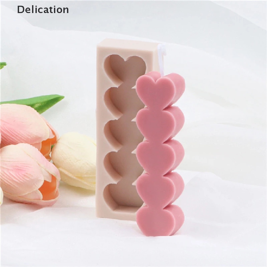 Khuôn Trong Suốt Hình Trái Tim 5 Hình Trái Tim Độc Đáo Làm Cọ Trang Điểm Cho Tiệc Cưới