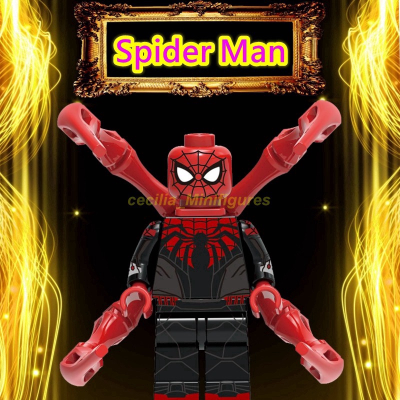 Đồ chơi Lego mini hình captain Marvel Mysterio Avenger