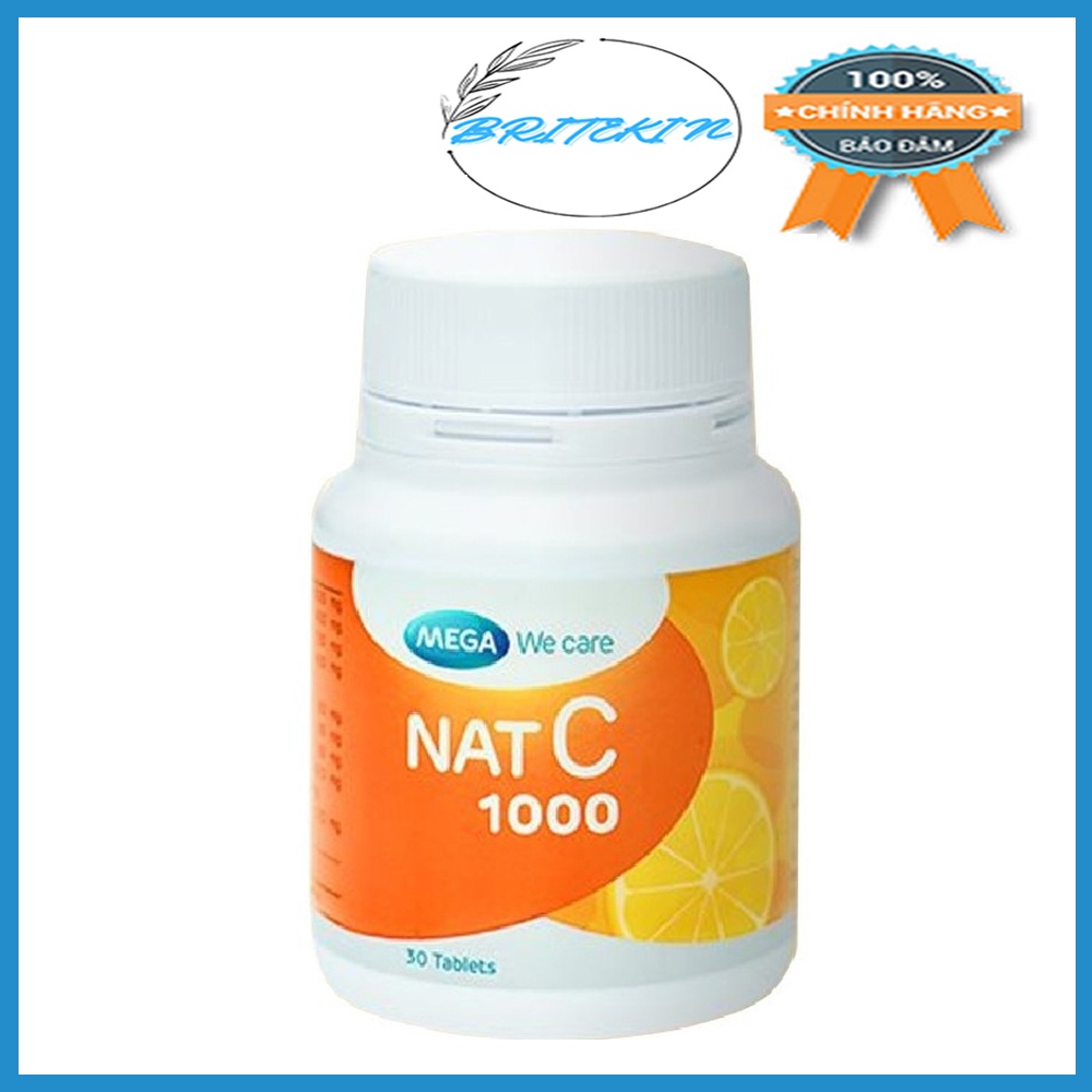 Viên Uống Vitamin C Nat C 1000mg
