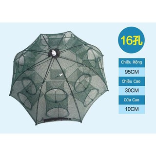 [SALE SẬP SÀN] [Giá Sỉ] LƯỚI Ô BÁT QUÁI 8 CỬA ĐÁNH BẮT TÔM CÁ