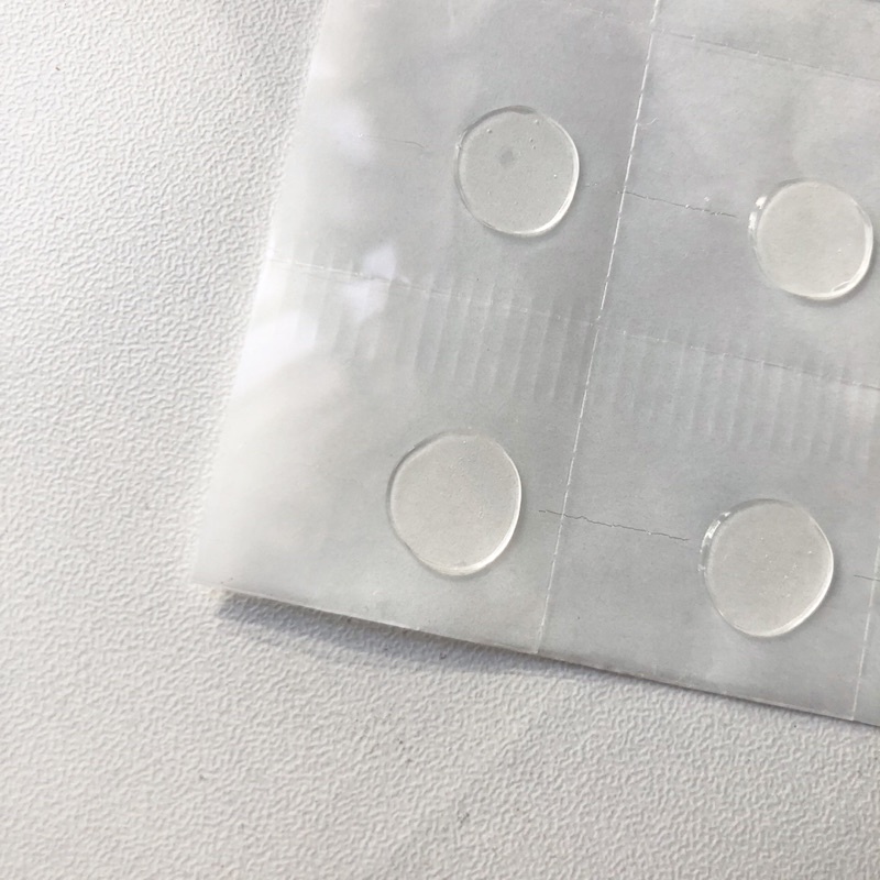 Keo 2 mặt dán bóng/topper phụ kiện sinh nhật/kẽm trắng SET 12C/20C/100C