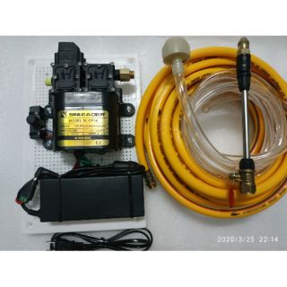 trọn bộ máy bơm rửa vệ Sinh máy lanh 12v