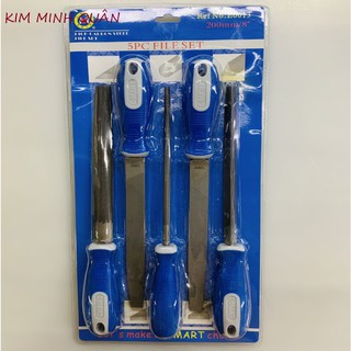 Bộ Dũa 5 Cây 200mm/8" E0013 CMART