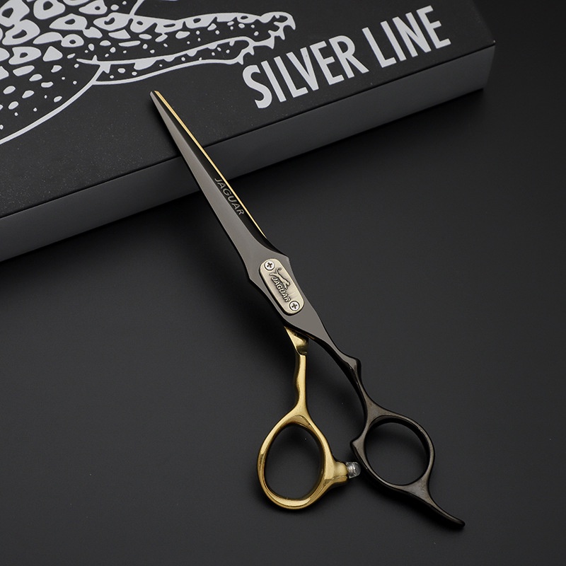 Kéo Cắt Tóc 6 Inch Màu Vàng Đen Chất Lượng Đức