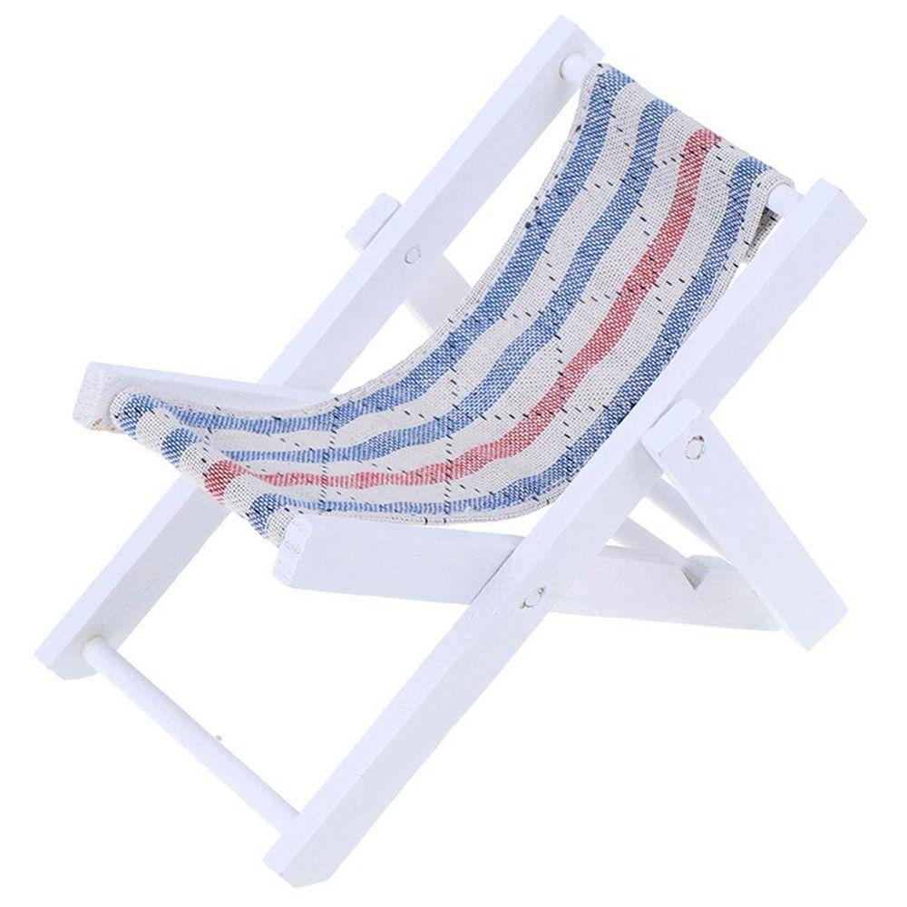 Mô Hình Ghế Bãi Biển Mini Tỉ Lệ 1: 12 Trang Trí Nhà Búp Bê