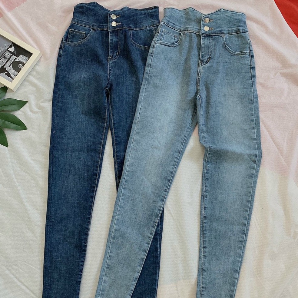 Quần Jeans Nữ VNXK Bigsize Body Co Giãn Size Nhỏ Đến 35 Ms 2102