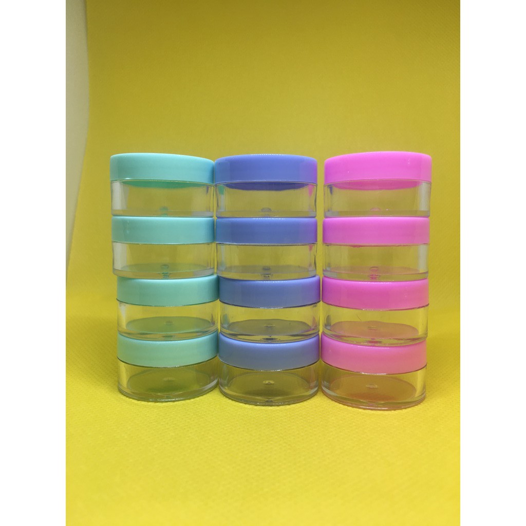 Hũ Nhựa Chiết Mỹ Phẩm Du Lịch 3Gr